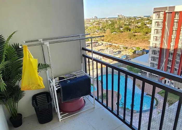 Jearl Cozy And Homey Penthouse With Balcony At Primeworld District Mactan Tower P 4* Мактан